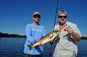 Capt. Jason Dozier putting Clients on fish!