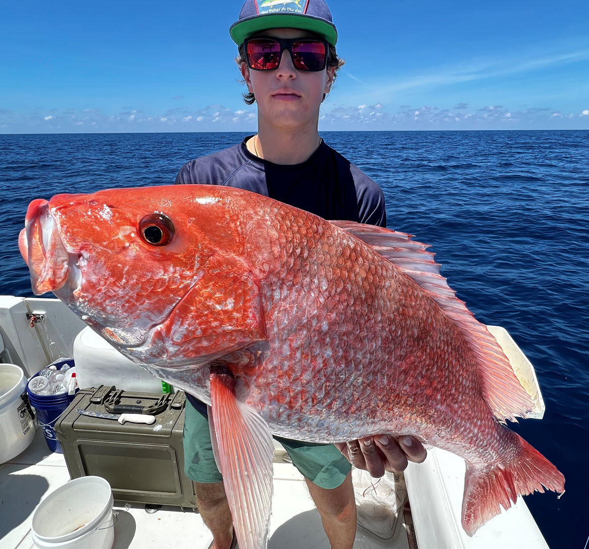 Snapper Deep Sea Fishing Tampa Bay