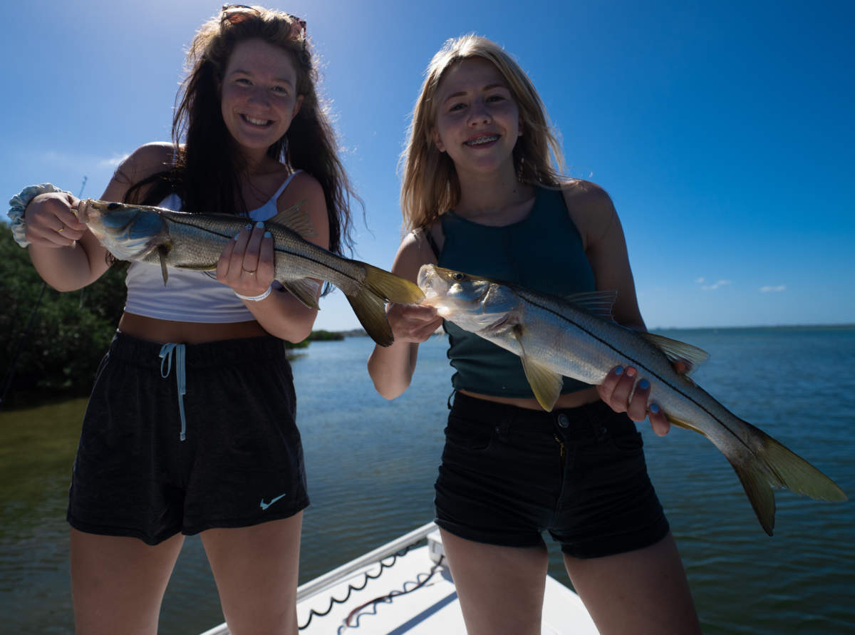 Summer Fishing For Snook In Tampa Bay