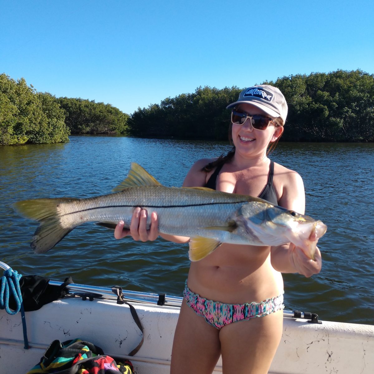 A picture of Snook Fishing in Tampa with Fishn Fl.