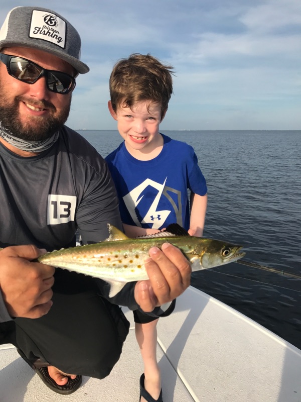 Tampa BAy Mackeral caught with Capt. Jason Dozier