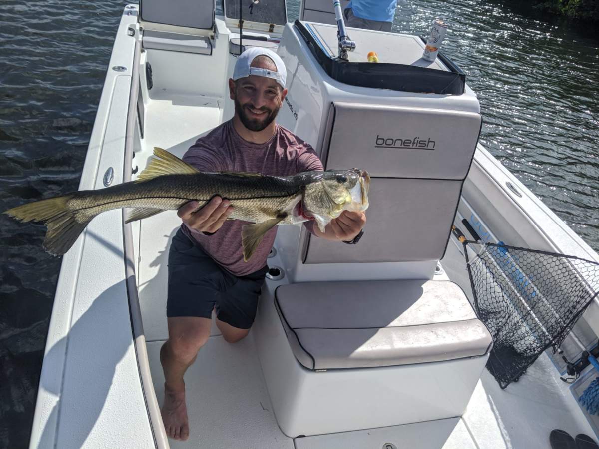 A picture of November 1st, 2019 Tampa Bay fishing report with Fishn Fl.